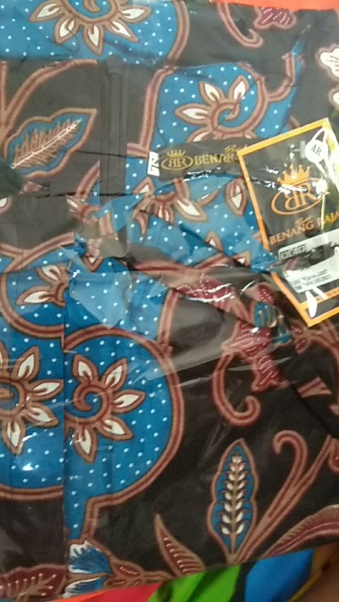 Benang Raja Tunik Batik Wanita Lengan Panjang Ukuran Jumbo 2xl 3xl 4xl 5xl