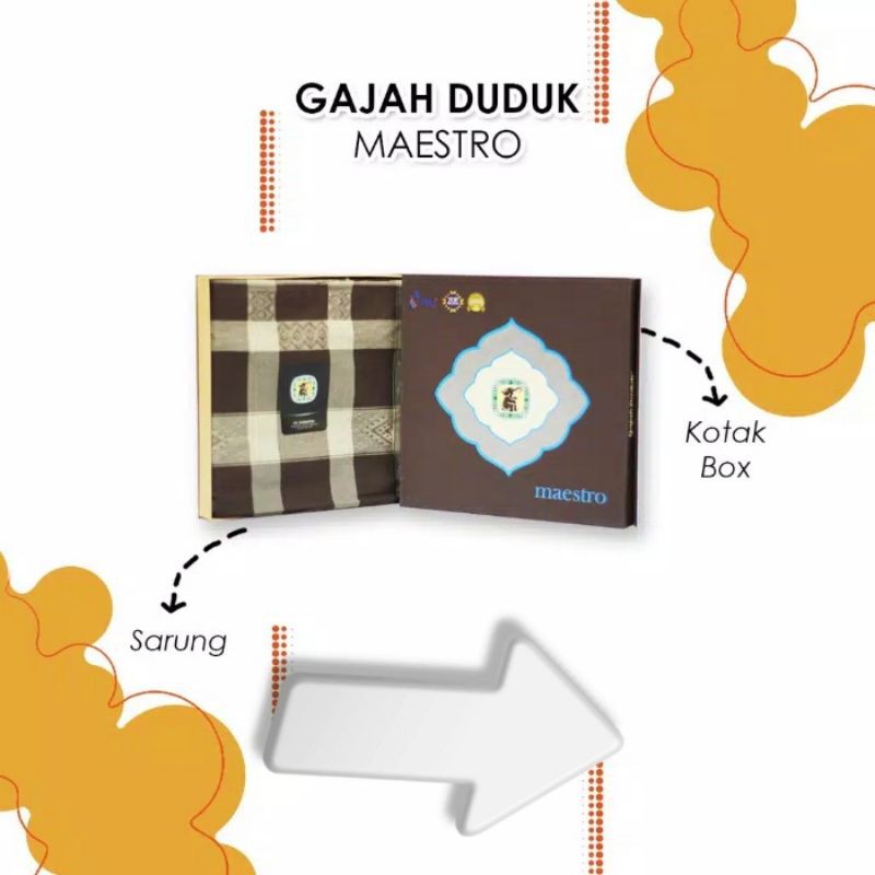 Sarung Gajah Duduk Maestro
