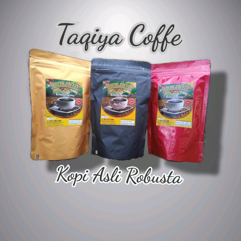 

Taqiya Coffe / Kopi Lanang Asli Robusta