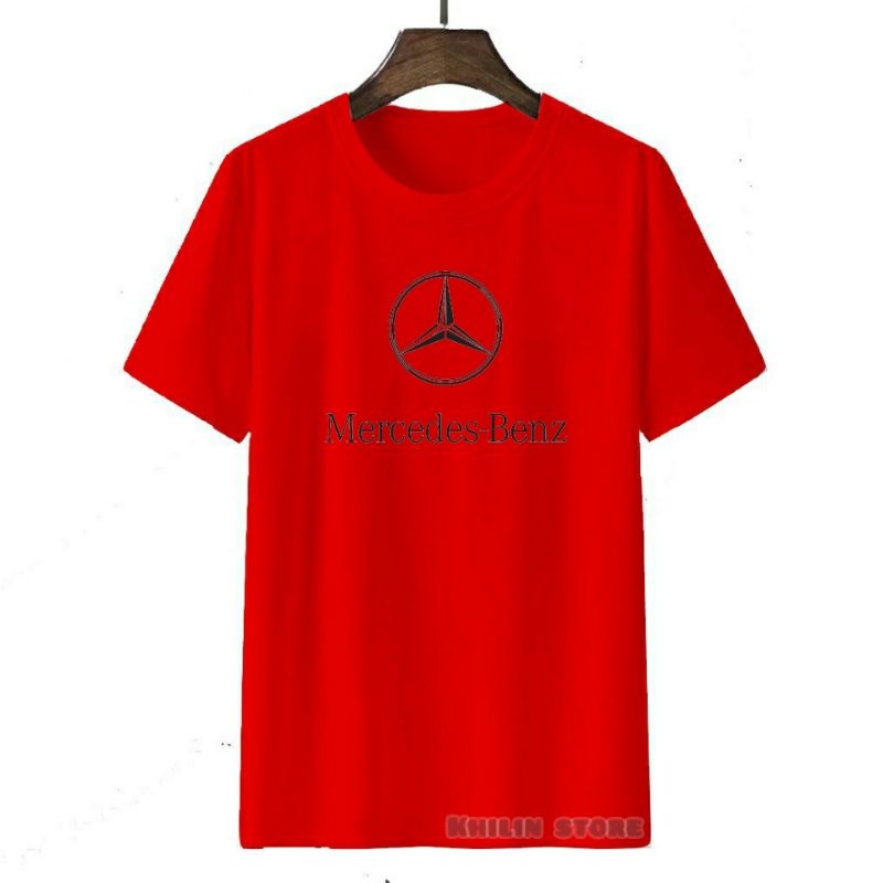 Kaos MERCEDES-BENZ Pria wanita dewasa Baju kaos pria lengan pendek MERCEDES-BENZ Premium kaos cowok cewek original cotton combed