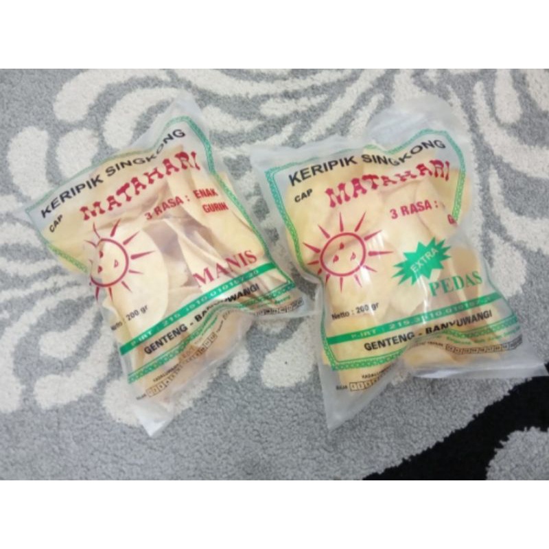 

keripik singkong cap matahari