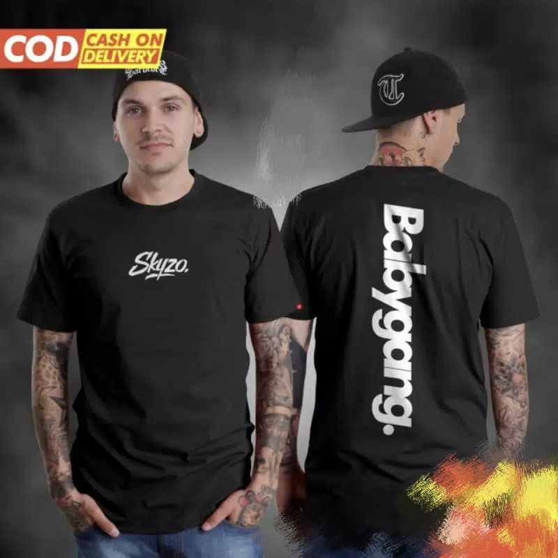 KAOS BABYGANG  DISTRO SKYZO BAZU BABYGANG