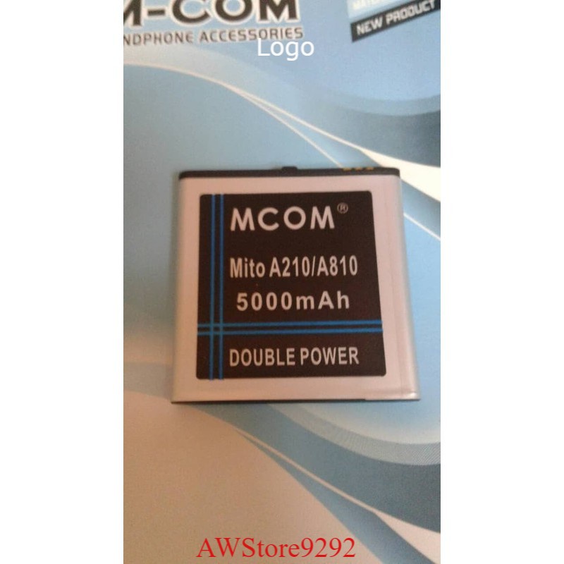 Mcom Battery Batre Baterai Double Power Mcom Mito A210 A810 BA-00051 BA00051