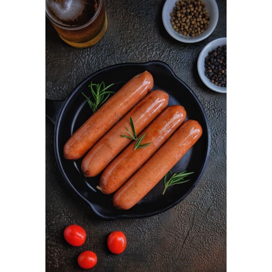 

Halal Nikmat Beef frank - hot dog sausage
