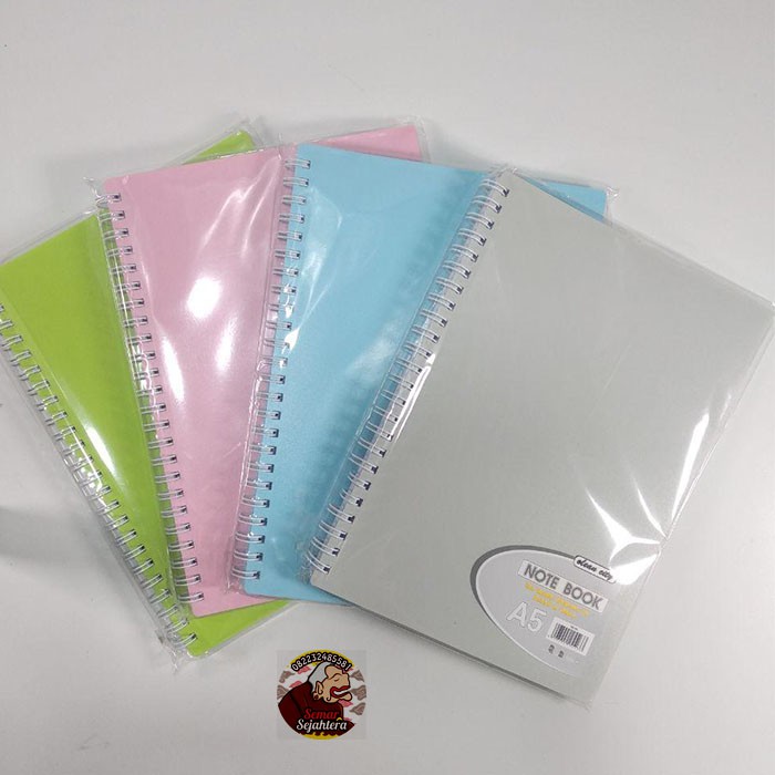 

[PCS] OCI NOTE BOOK SPIRAL NB-A5 / BUKU CATATAN / NOTEBOOK*