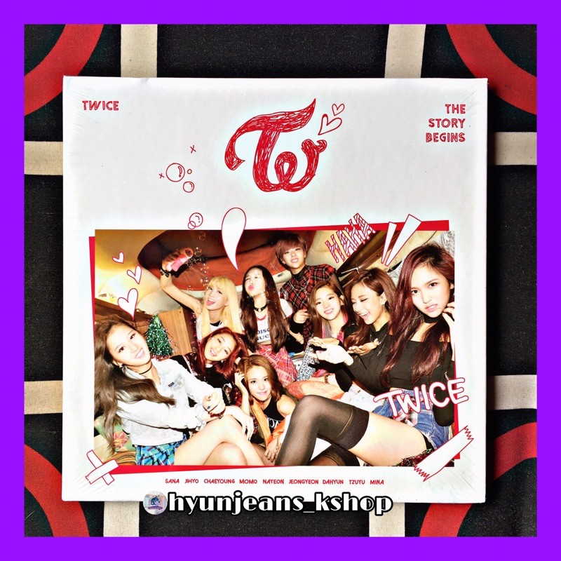 [READY STOCK] TWICE 1st Mini Album - THE STORY BEGINS