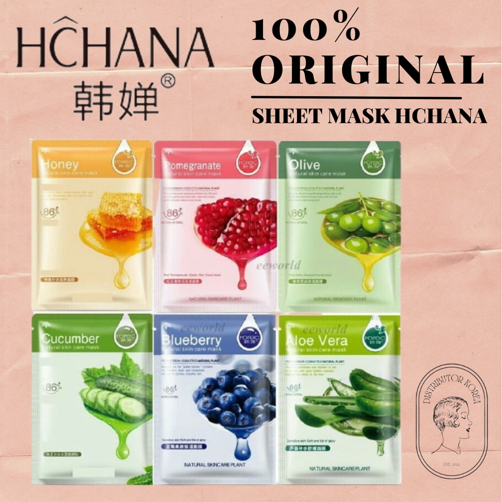 SHEET MASK HCHANA, SHEET MASK ROREC, SHEET MASK MURAH, SHEET MASK KOREA, SHEET MASK ROREC MURAH, SHE