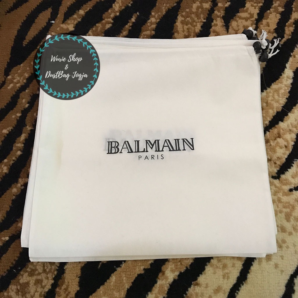 BALMAIN DustBag Pengganti Sarung Tas Pelindung Debu Serut Dust Bag DB Branded