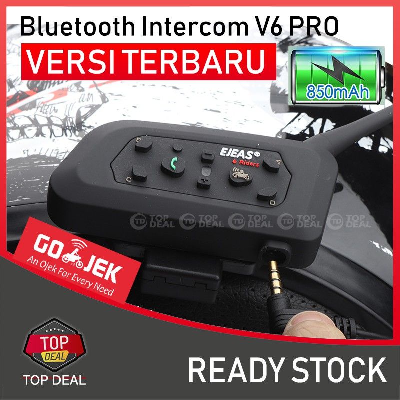 EJEAS Q7 bluetooth radio FM intercom helm 7 riders helmet alt V6 PRO | EJEAS V6 PRO | INTERCOM IT E1-EJEAS V6 PRO