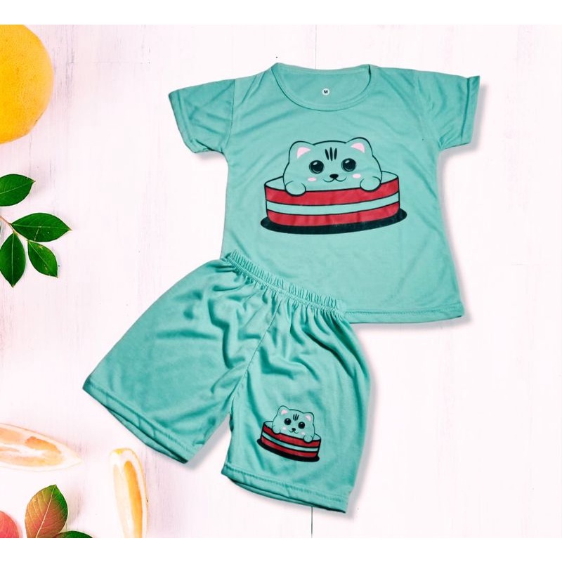 Baju Setelan anak Set baju anak-anak umur 0-5 tahun