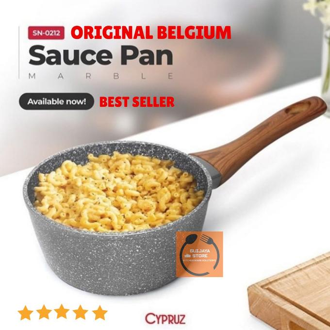 Panci Sauce Pan Marble 18 cm Coating SN 0212