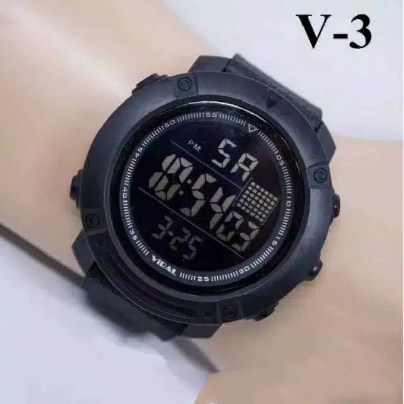 (G_W)COD ( Bayar tujuan ) Jam Tangan Pria Sport Anti Air Viral Digital V Series