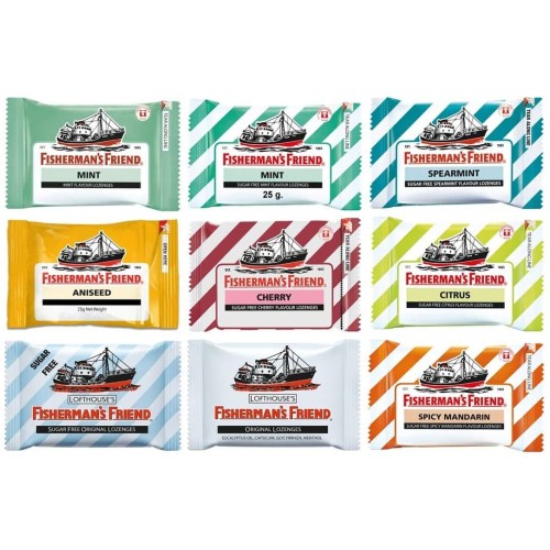 

PERMEN PELEGA TENGGOROKAN | FISHERMAN'S CANDY SUGAR FREE ALL VARIANT