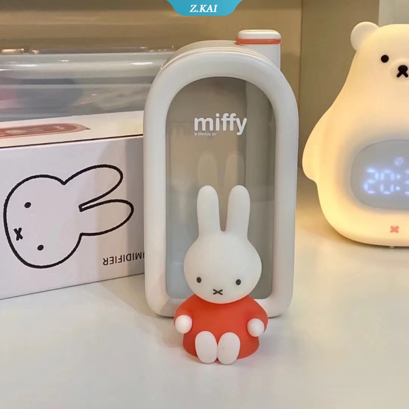 Miffy X MIPOW Humidifier Pelembab Udara Aromaterapi Essential Oil Kapasitas 380ml Dengan Lampu Malam LED