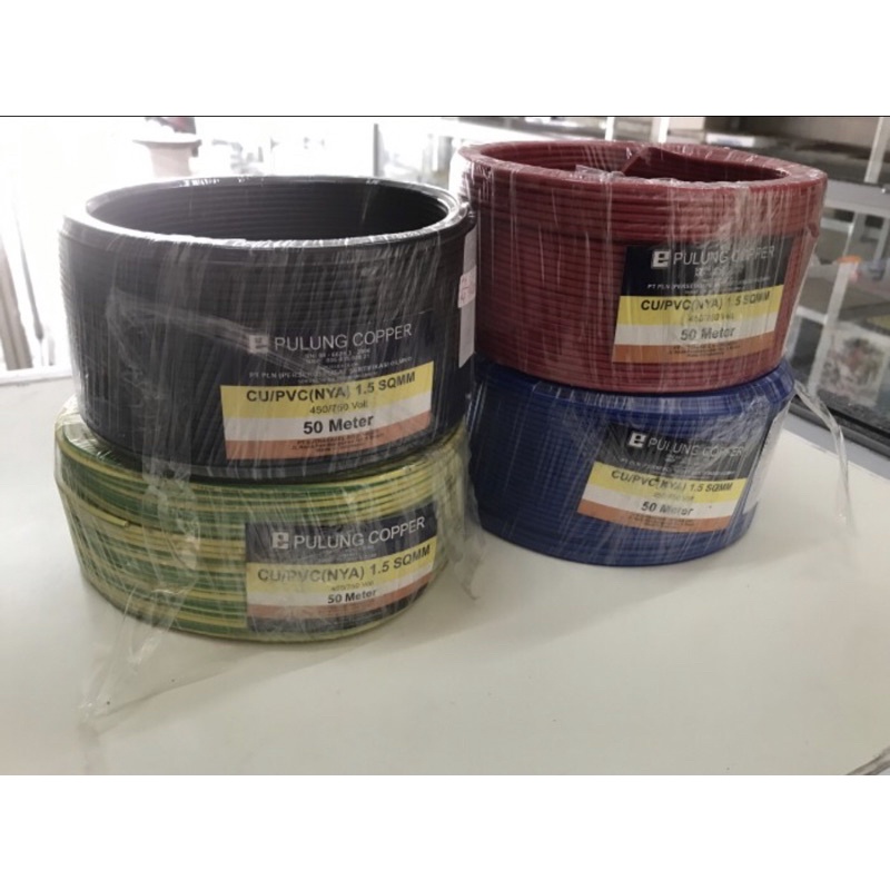 Kabel NYA 1.5 PULUNG 50m
