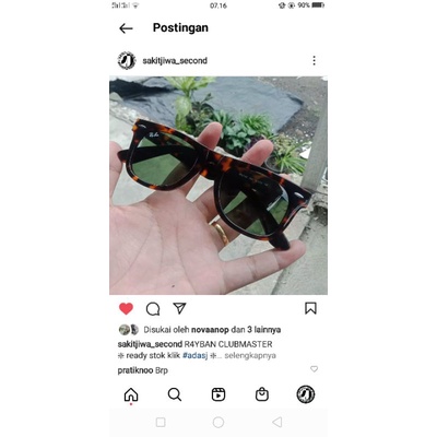 kacamata bekas original