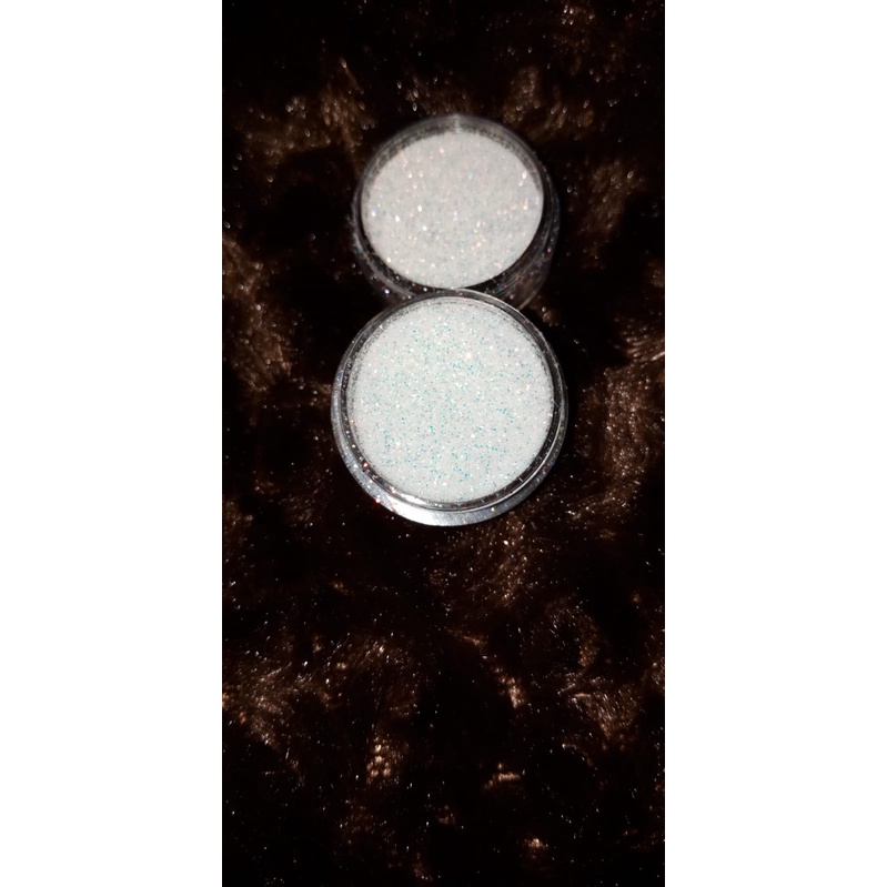 GLITTER FINISHING ±4gr / GLITTER PUTIH / GLITTER HALUS / HENNA GLITTER