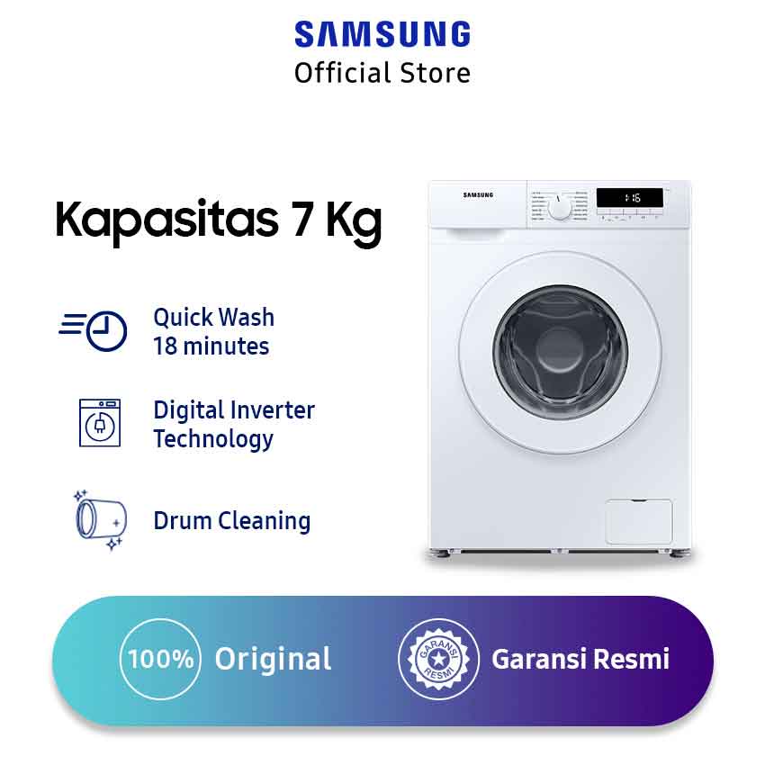 MESIN CUCI FRONT LOADING SAMSUNG 7KG WW70T3020WW / WW 70T3020WW GARANSI