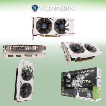 VURRION GTX 1050 Ti 4GB GDDR5 128-bit