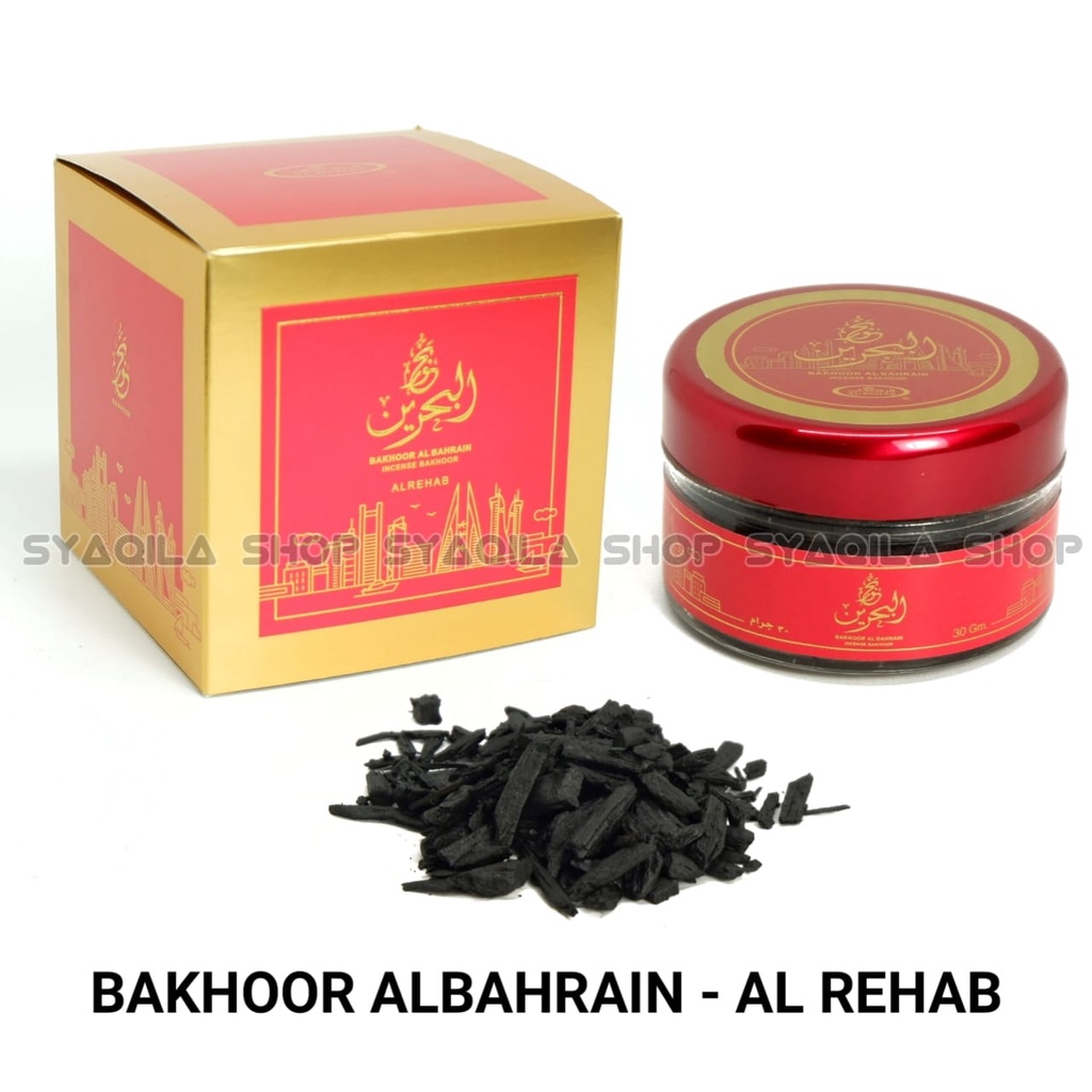 Bukhur Arab Al Rehab Al Bahrain Bahrein Buhur Alrehab Arrehab Dupa ORI Dupa Kemenyan Pengharum Ruangan Aroma Gahru Import