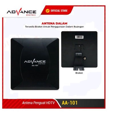 Trend-Advance Antena TV Digital Indoor Outdoor AA-101 Dalam Luar AA101