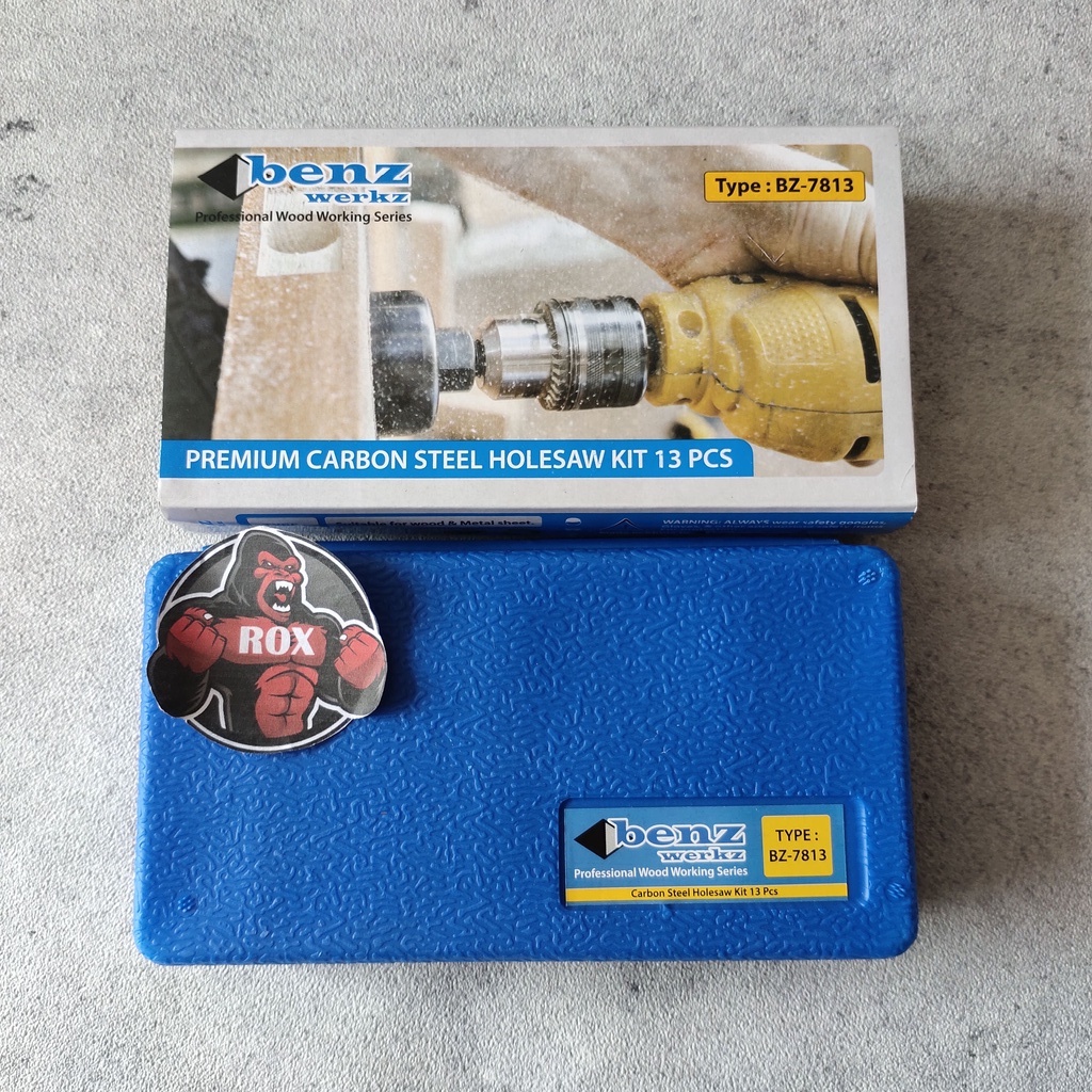 Hole Saw Set - Hole saw Kit - Mata Bor Pelubang Kayu