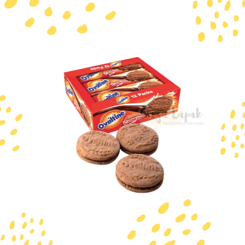 Biskuit Ovaltine Coklat 30gr Chocolate Malt Cookies