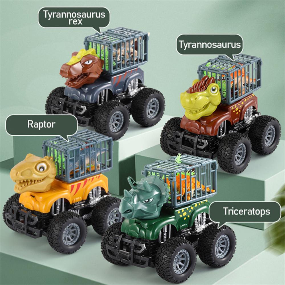 Timekey P1R6 Mainan Truk Excavator Mini Dinosaurus Untuk Anak Laki-Laki