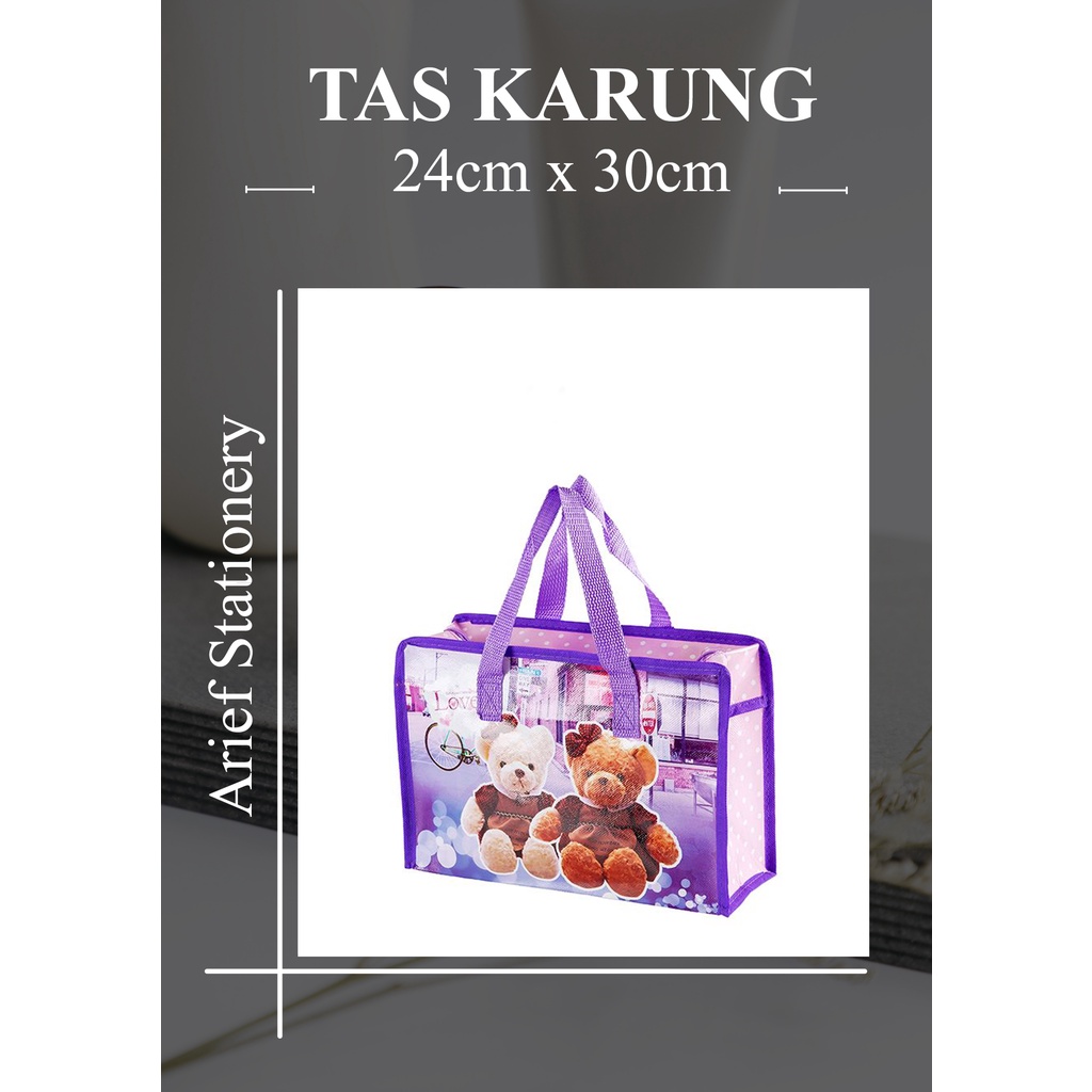 Tas Karung Serbaguna Tas Loundry Ukuran 24cm x 30cm