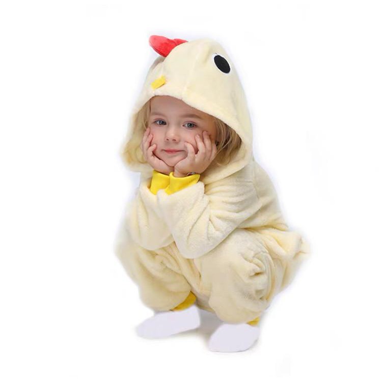 BAJU ONESIE BONEKA AYAM CHICKEN DUCK BEBEK PIYAMA KOSTUM