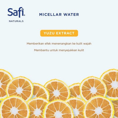 SAFI Micellar Water (Neem Leaf / Rose / Yuzu / Cucumber) - 100ml / 200ml
