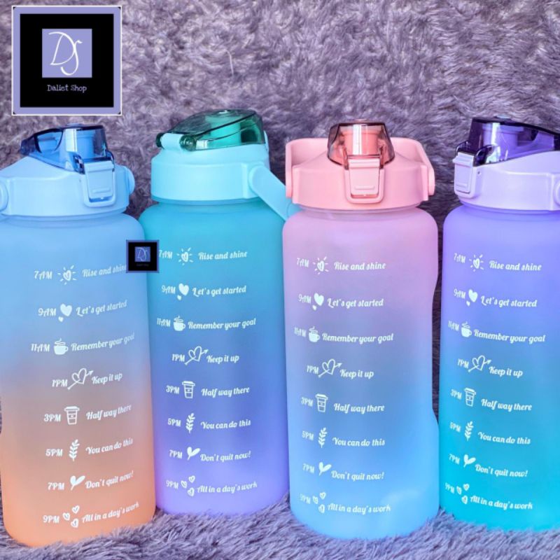 Jual Botol Minum Motivasi Ml Liter Botol Penanda Waktu Botol