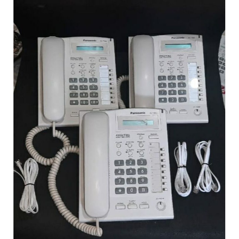 PESAWAT TELEPON PANASONIC KX-T7665 SECOND SPESIAL