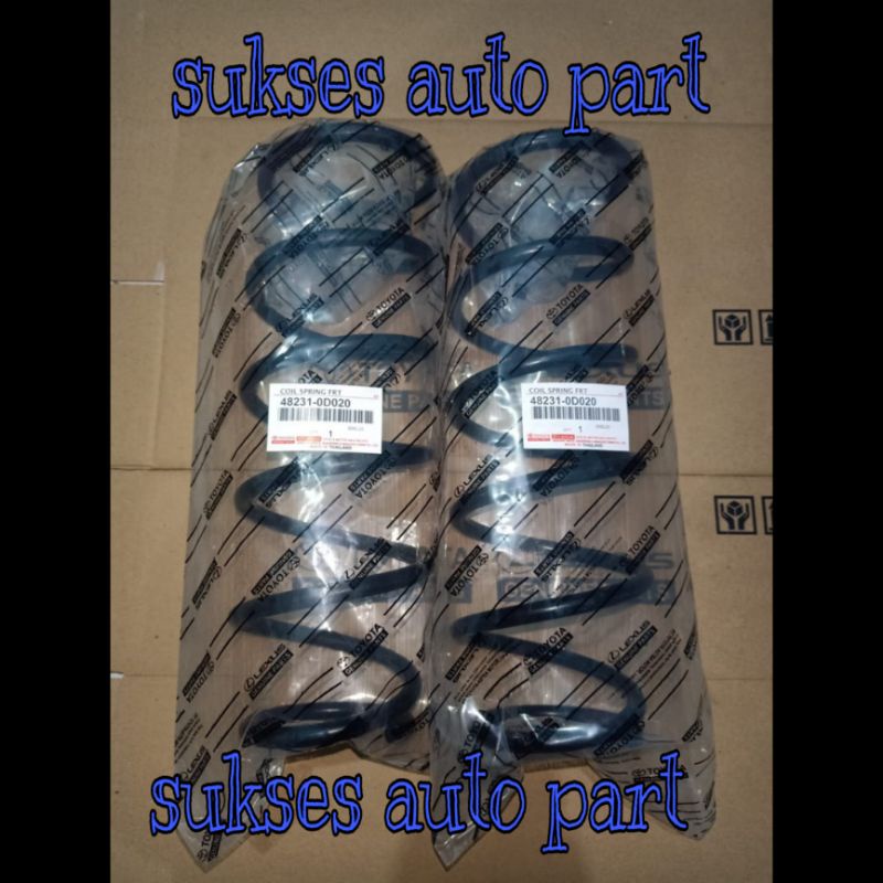 Per keong/Coil spring Etios All new yaris depan original