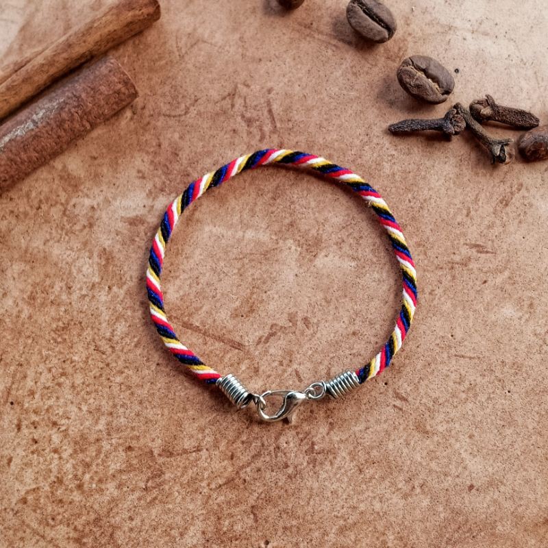 Gelang Pancadatu Cantelan / Gelang Pancadatu Khas Bali / Rerajahan Bali / Gelang Panca Datu /Craft Dewata