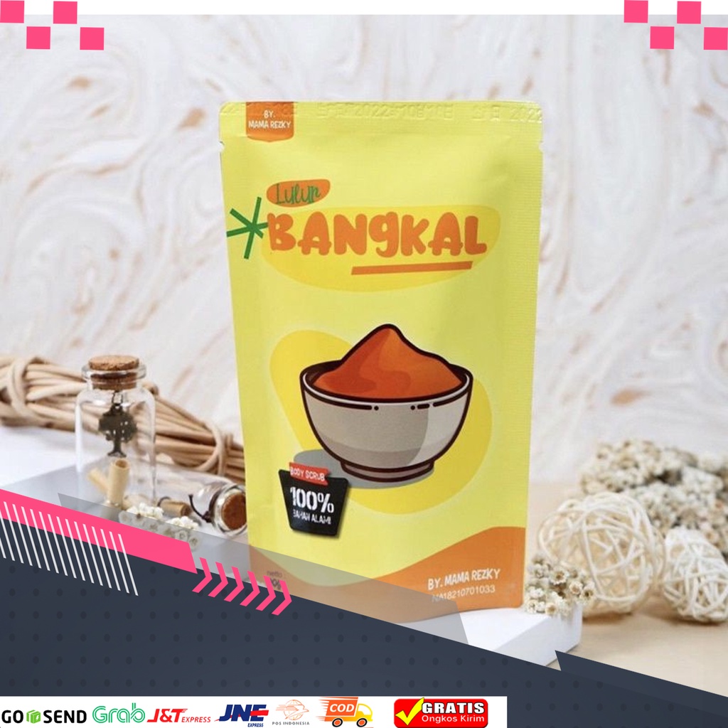 LULUR REMPAH KAYU BANGKAL 100 GR / LULUR VIRAL TIKTOK / KAYU BANGKAL ASLI 100% ORIGINAL / LULUR KAYU