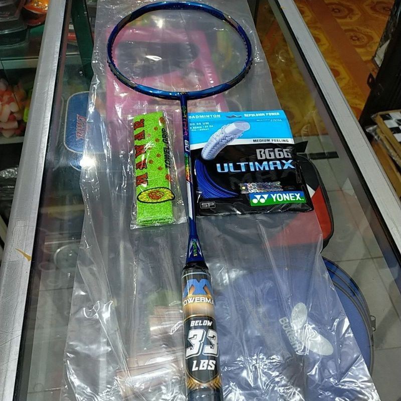 RAKET BADMINTON POWER MAX SPITFIRE 80