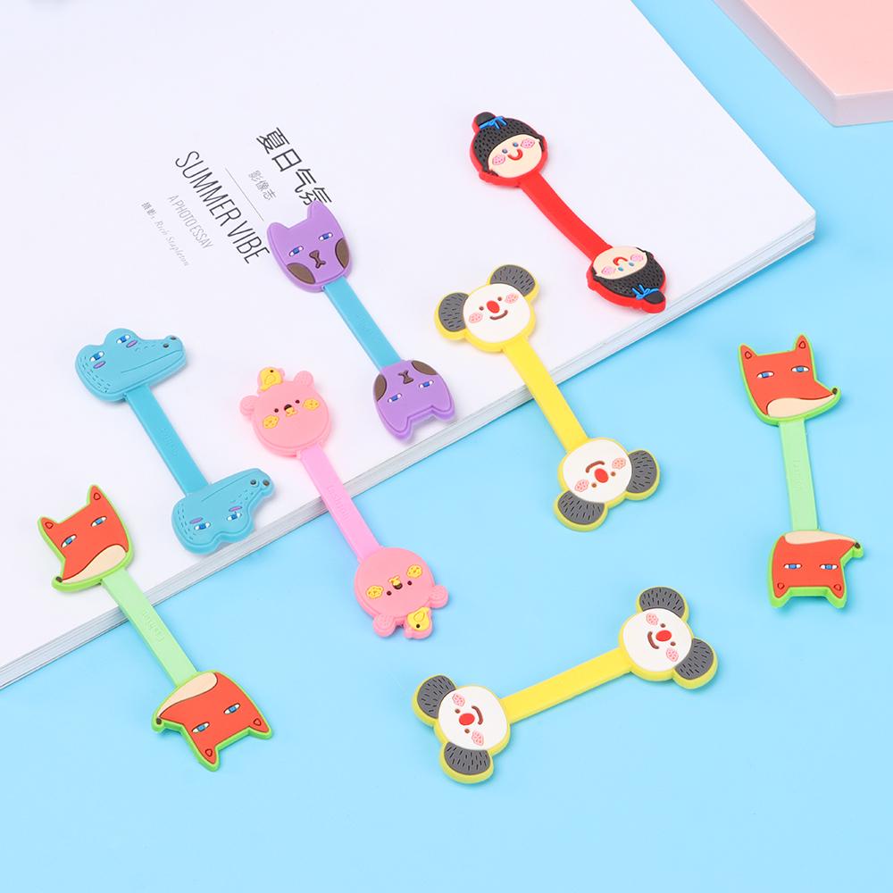 Klip Kabel Nanas Earphone Organizer Penjepit Silikon Buckle Line Fixer Wire Holder