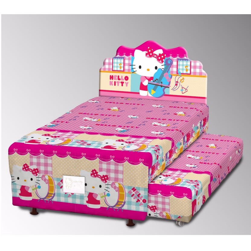 Flowers by Bigland Springbed Sorong 2in1 Karakter Hello Kitty / Spiderman - 120x200