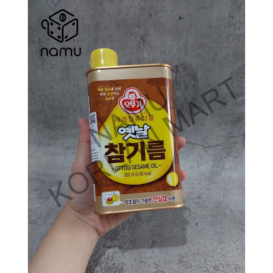 

Ottogi Sesame Oil 참기름 500 ml - Minyak Wijen Korea