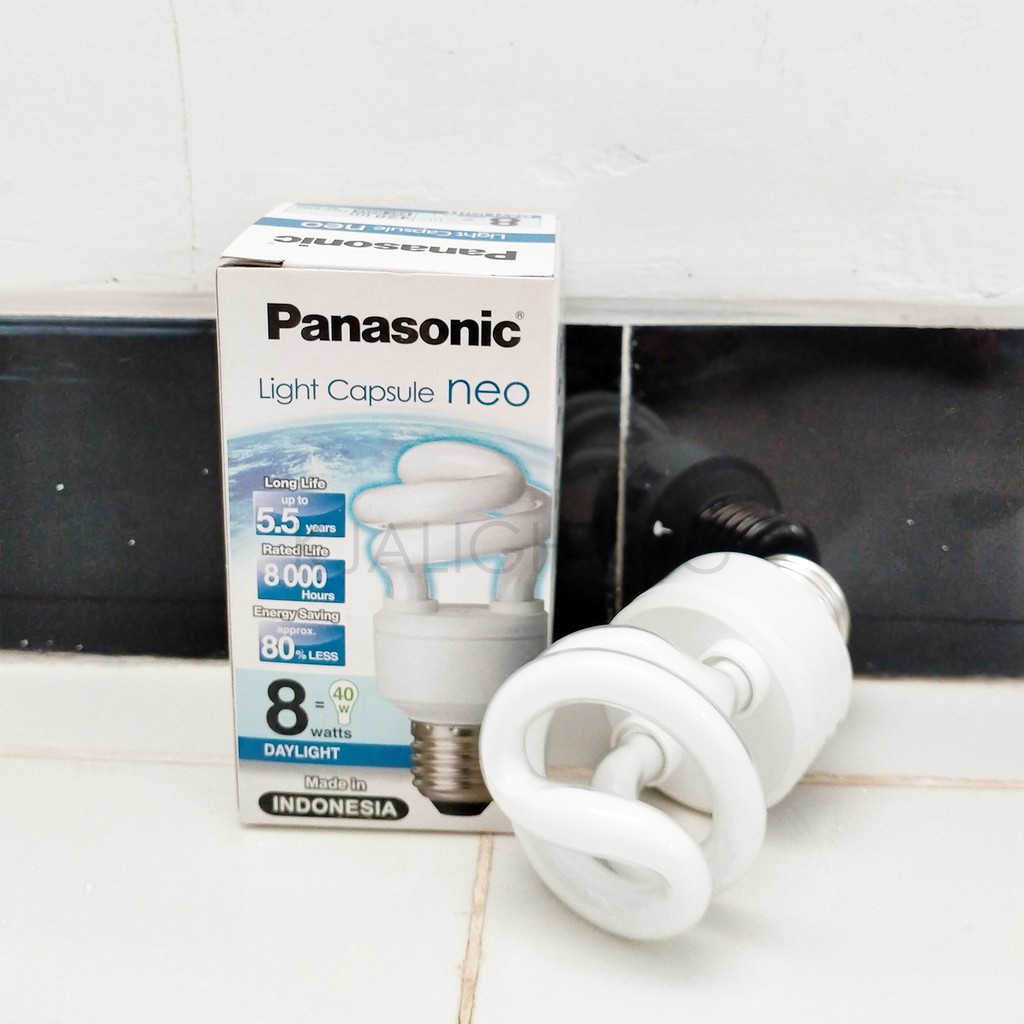 PROMO Lampu Panasonic NEO Spiral 8W