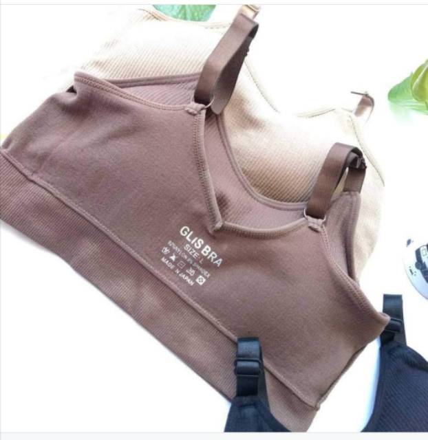 Glis Smart Bra Made In Japan Original Kahira Super Lembut Nyaman Ada Size/Ukuran
