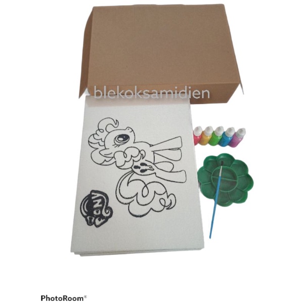 

tyvf paket mewarnai styrofoam gambar isi 6 karater