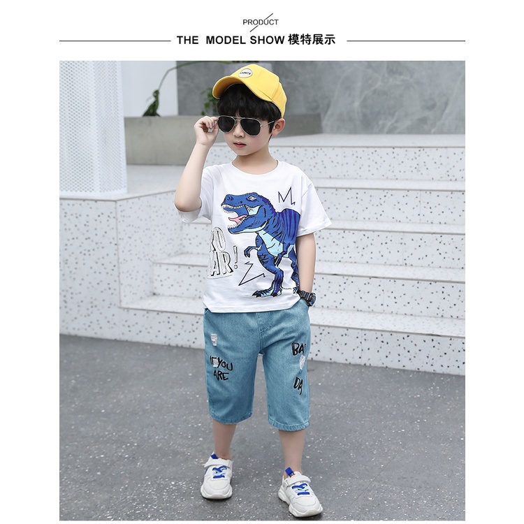 Setelan Anak Laki Laki Baju Remaja Fashion Boyset  REX  Teenager Korean Style Import