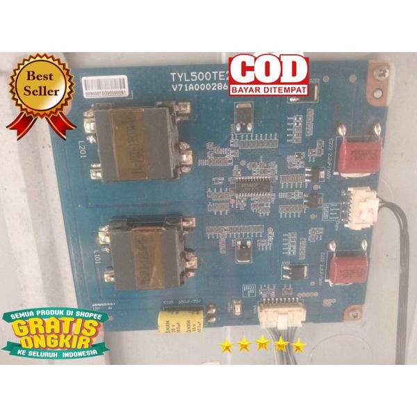 Ballast inverter backlight led tv Toshiba 50 inch - 50L4300  VJ