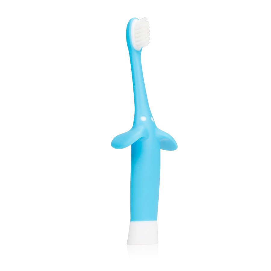 Dr. Brown's Infant-To-Toddler Toothbrush Sikat Gigi Bayi Blue Biru