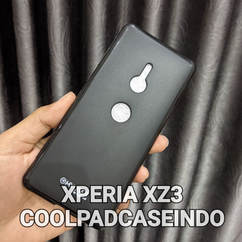 Soft Case Silikon Xperia XZ XZs Xperia XZ1 Xperia XZ2 Xperia XZ3 Xperia XZ PREMIUM Hitam Tebal