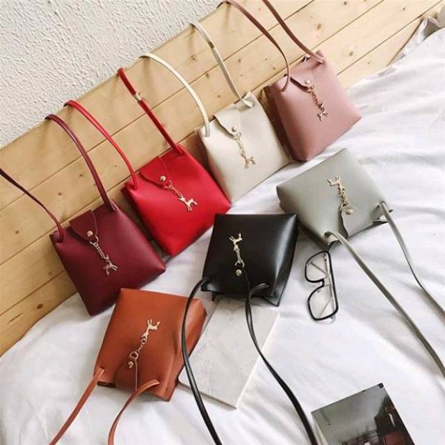 Tas rusa kerea polos