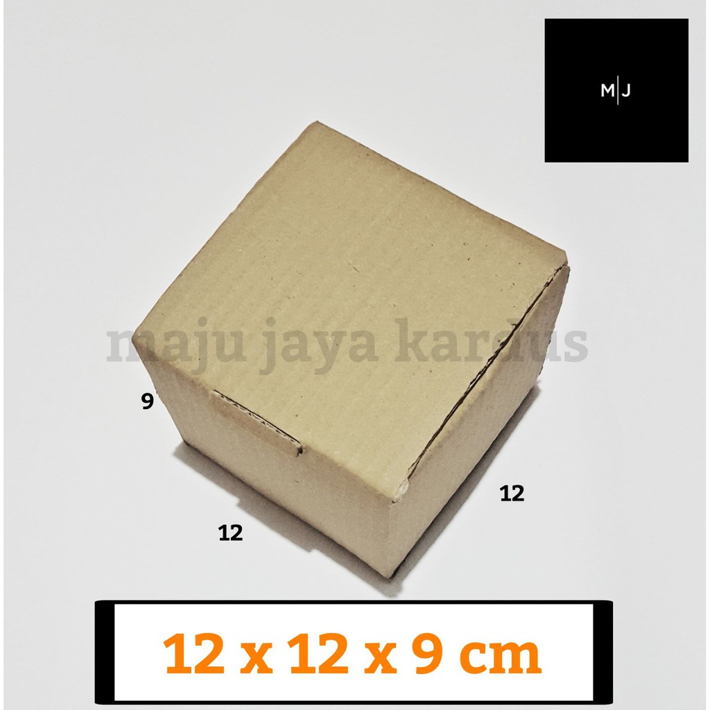 

1 PCS Kardus Polos Packing Box Karton Kotak Aksesoris Souvenir Kado Polos Ukuran 12x12x9 CM (opal a)