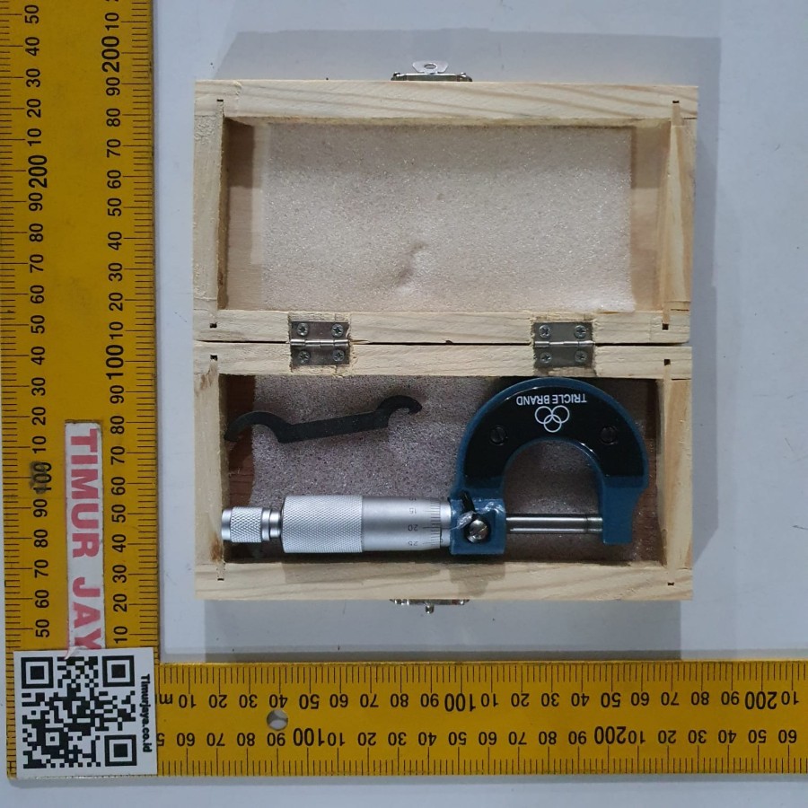 PROMO MICROMETER sekrup skrup 0 -25 c 0.001 Mikrometer micro mikro out